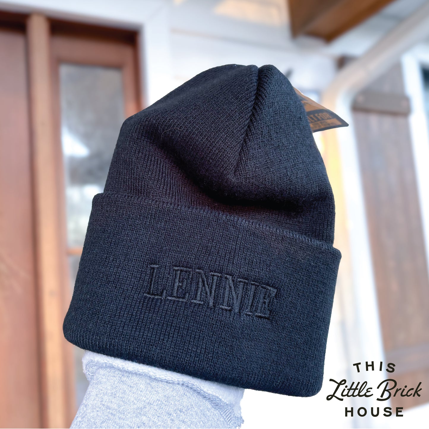 Custom Kids Name Embroidered Winter Hat