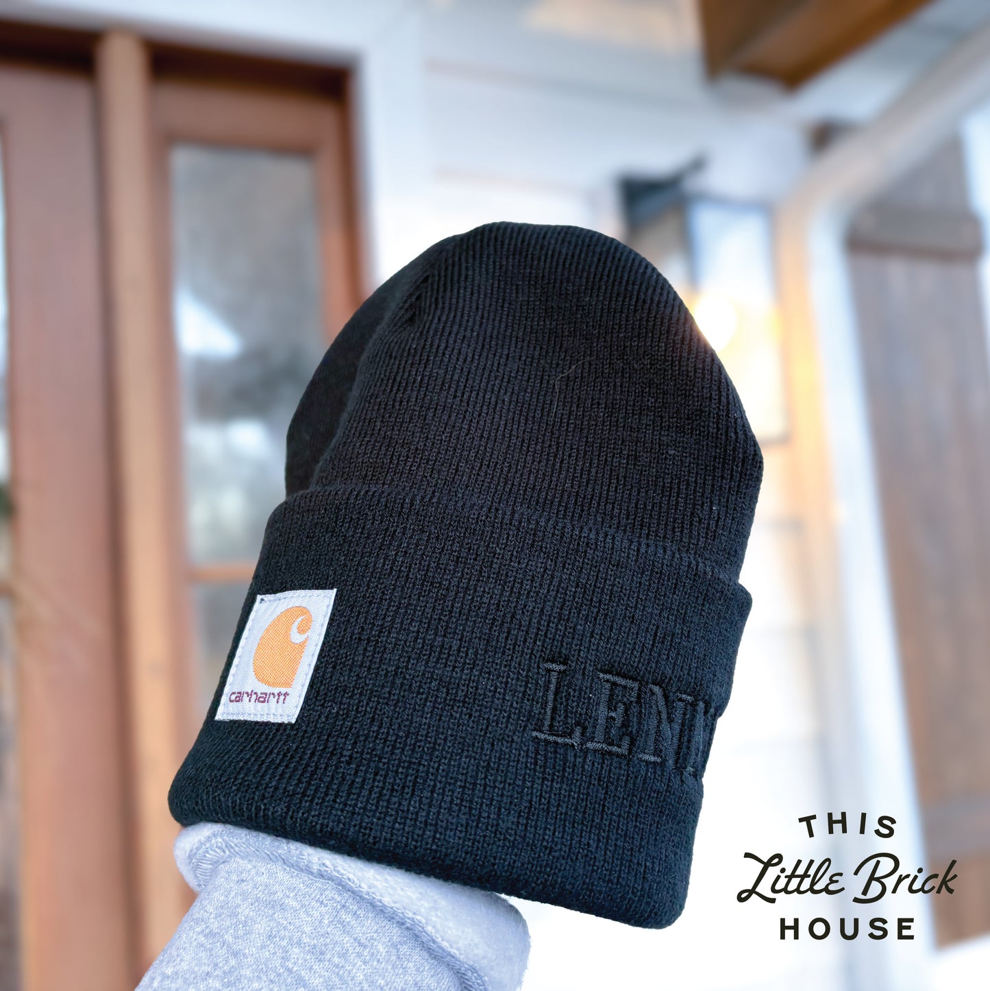 Custom Kids Name Embroidered Winter Hat