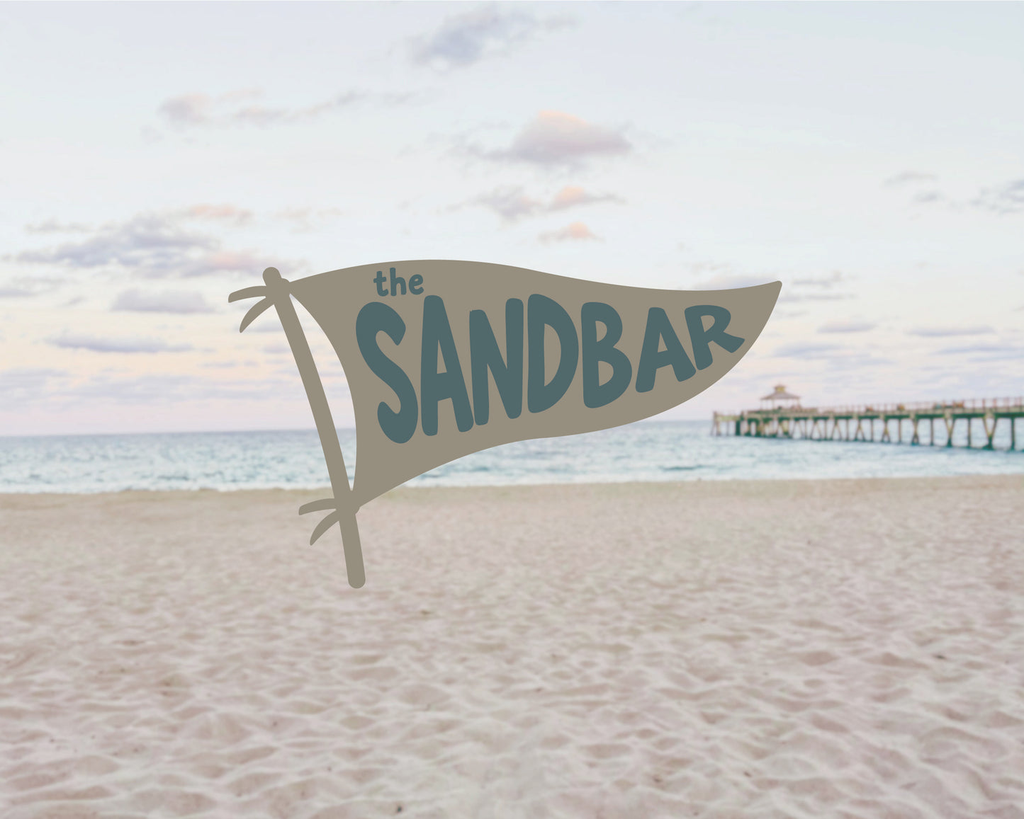 FONT - The Sandbar - hand lettered sans serif