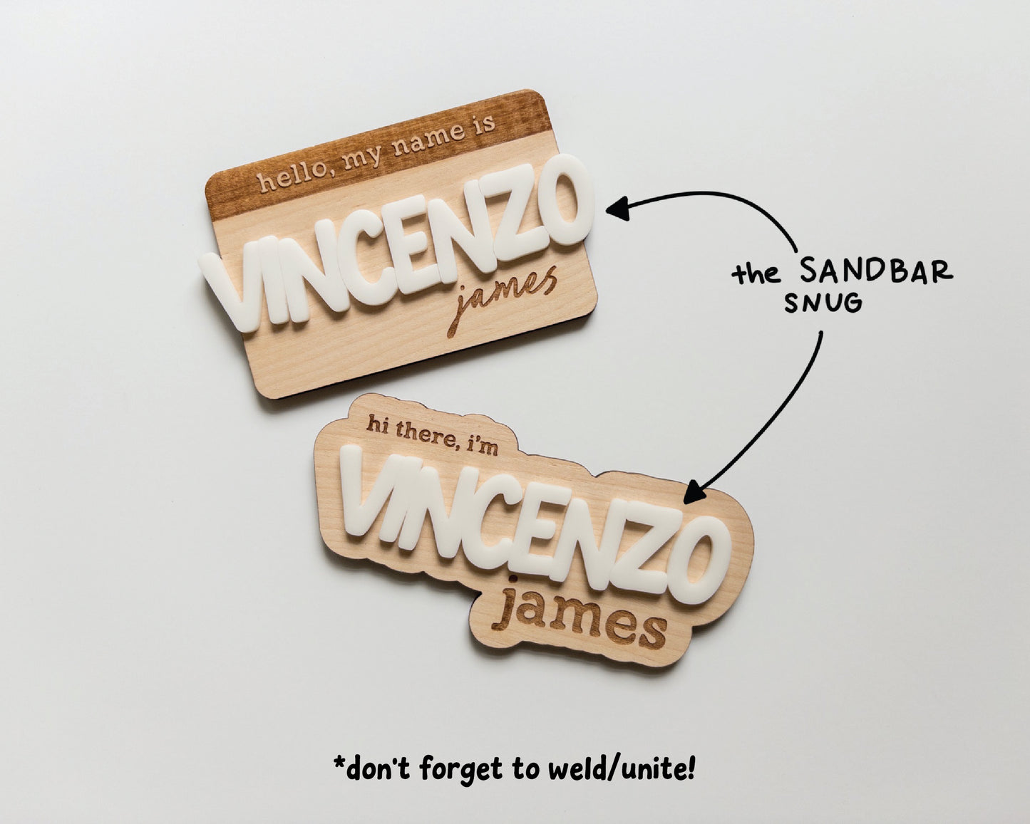 FONT - The Sandbar - hand lettered sans serif