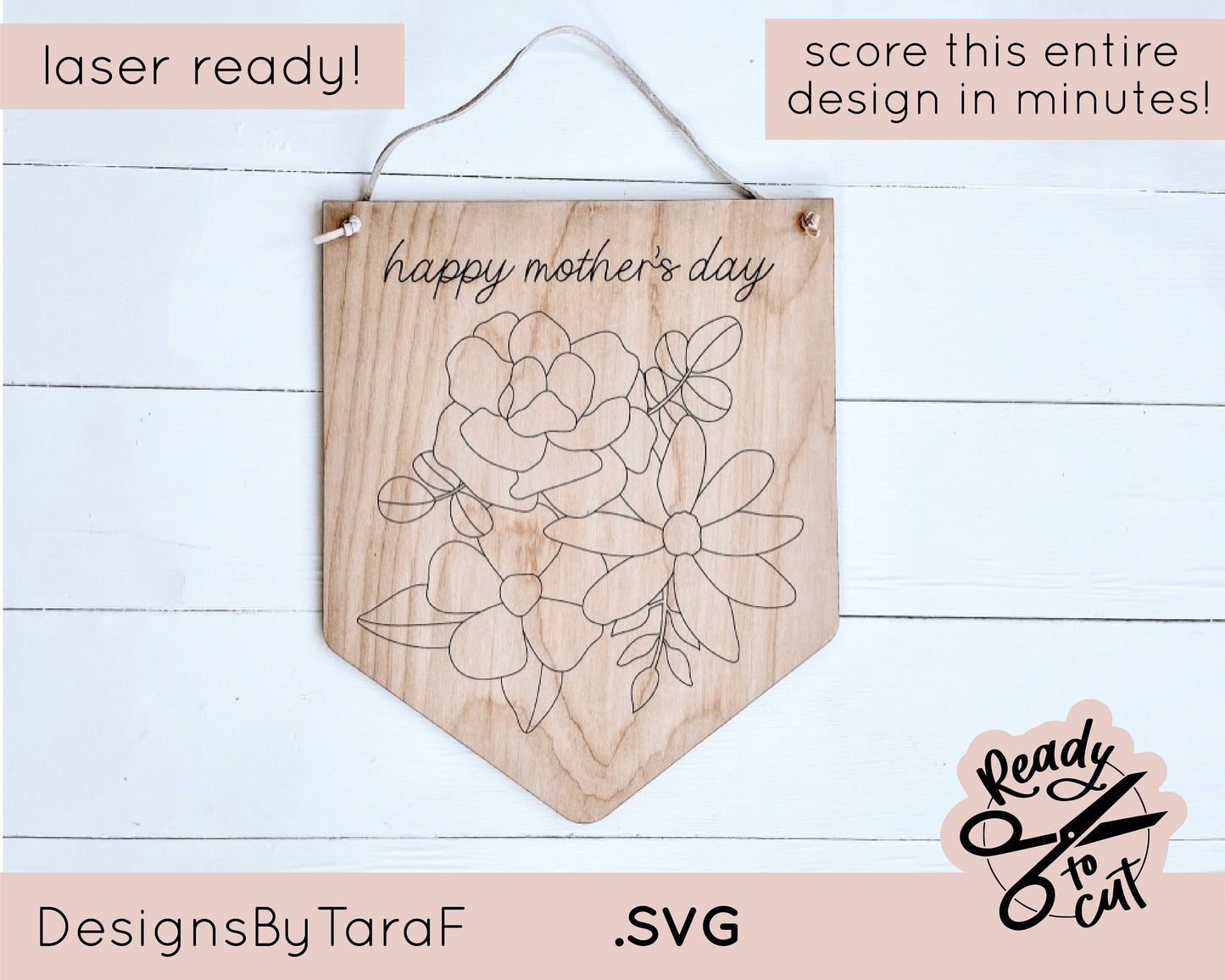 mothers day SVG DIY floral flowers sign mom paint color, glowforge file commercial cut file, digital instant download, laser ready