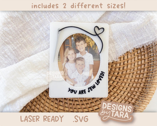 SVG Laser mothers day best mom ever sewing frame gift for her magnet fridge picture frame file, gift grandma file glowforge, laser ready