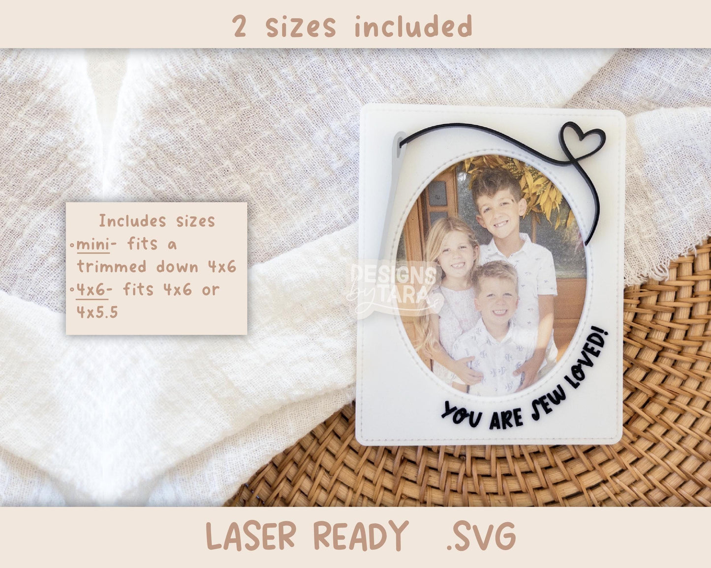SVG Laser mothers day best mom ever sewing frame gift for her magnet fridge picture frame file, gift grandma file glowforge, laser ready