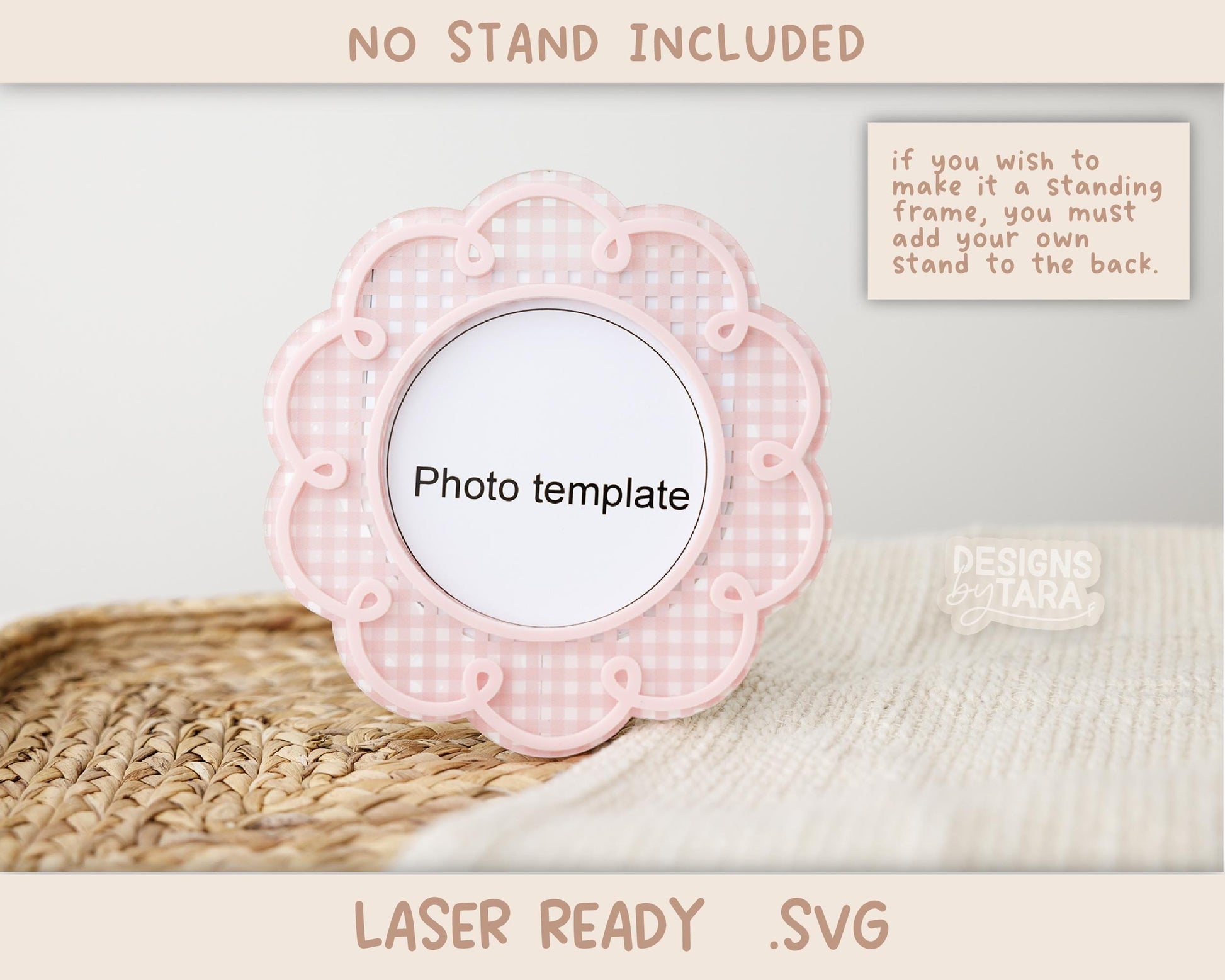 Mother's Day SVG | Fridge Frame Laser File | Mothers Day Frame for Glowforge | Laser Cut File for Mom Gift | Digital Download