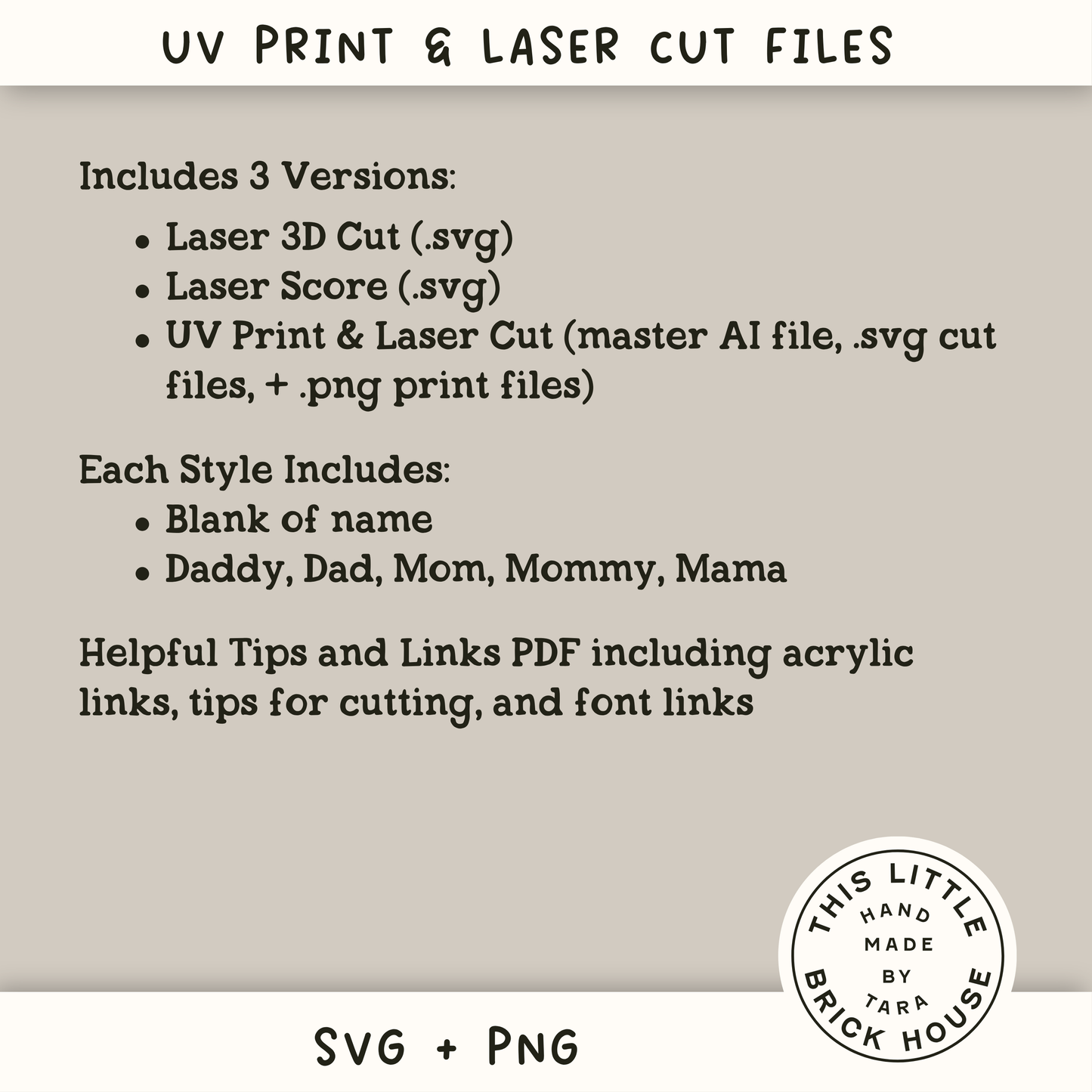 SVG PNG Footprints Fathers Mothers Day Mom Dad glowforge file, laser cut files, glowforge svg, UV printer PNG
